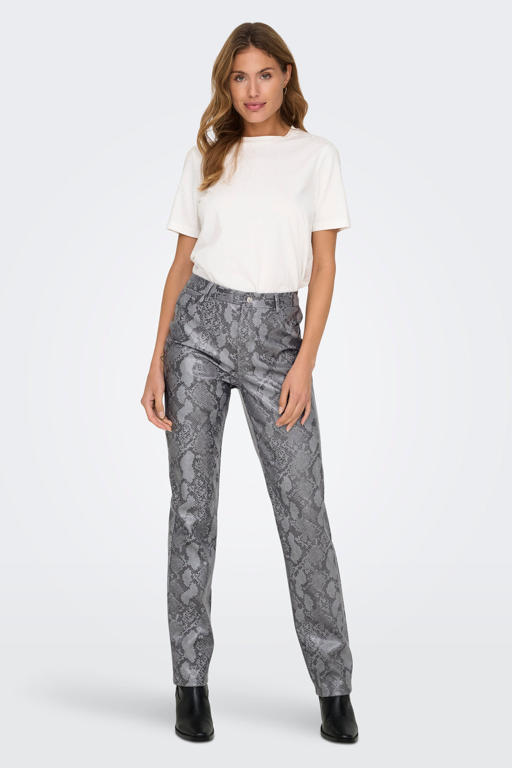 Pantalon coloré Gris - ONLY®