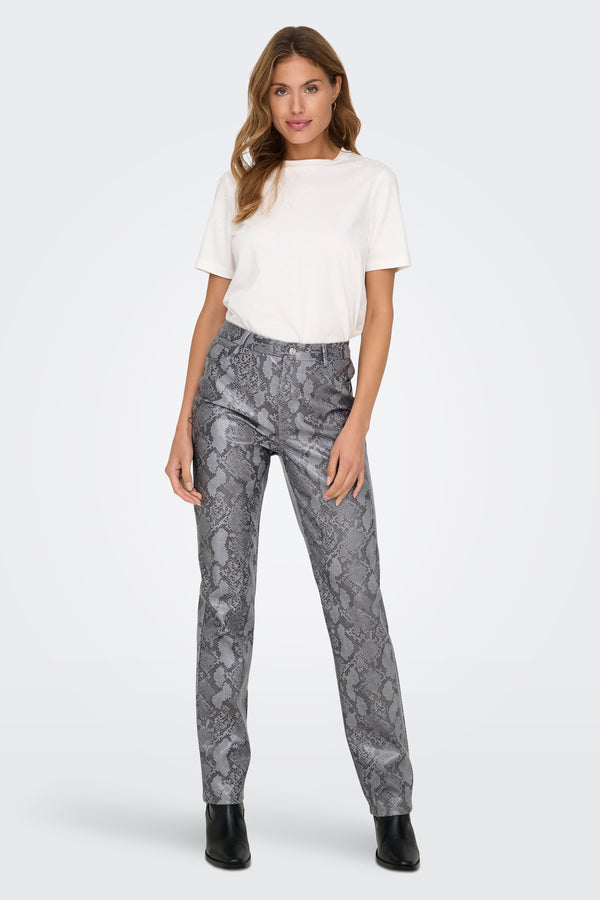 Pantalon coloré Gris - ONLY®