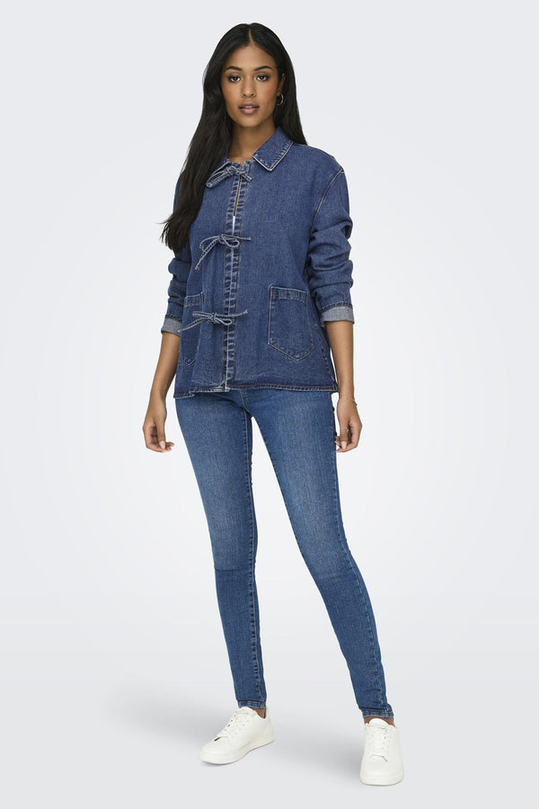 Chemisier (manches longues) DARK BLUE DENIM - ONLY®
