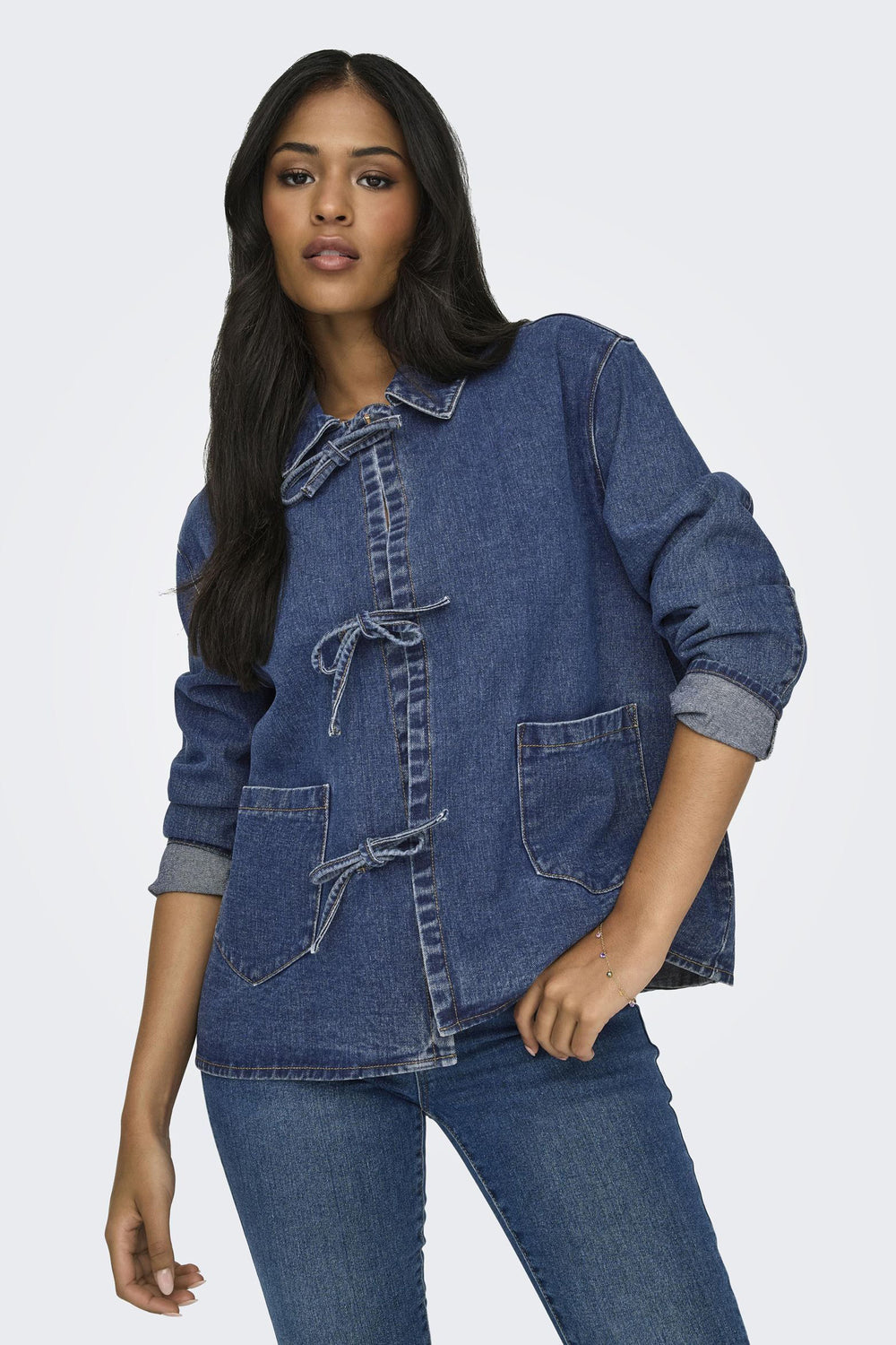 Chemisier (manches longues) DARK BLUE DENIM - ONLY®