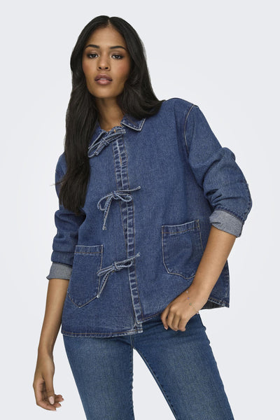 Chemisier (manches longues) DARK BLUE DENIM - ONLY®