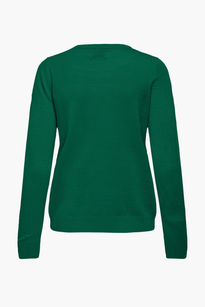 Pull col rond Vert - ONLY®