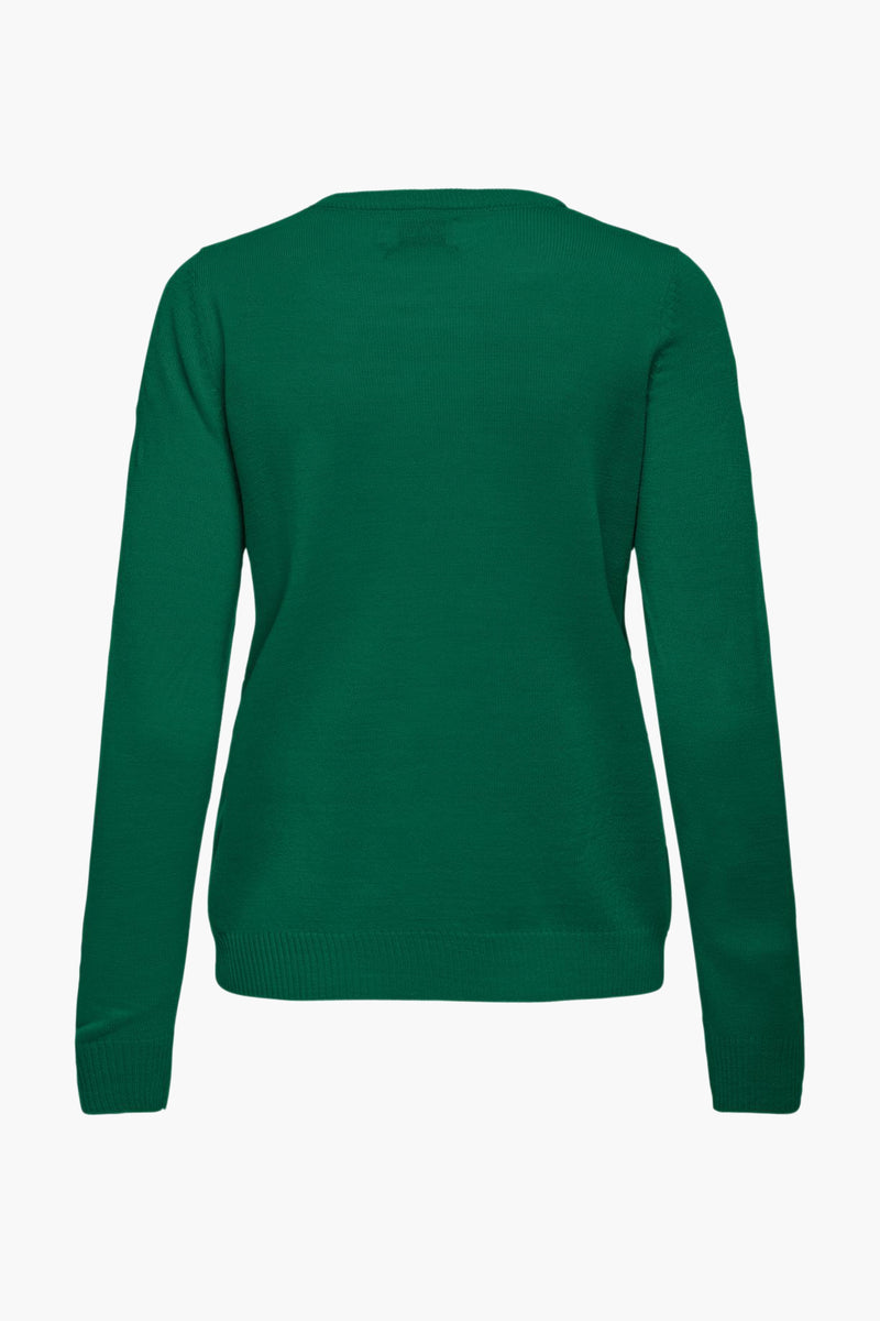 Pull col rond Vert - ONLY®