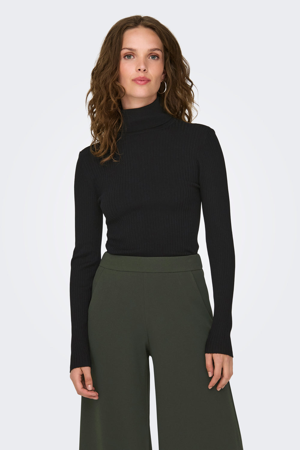 Pull col montant Noir - JDY