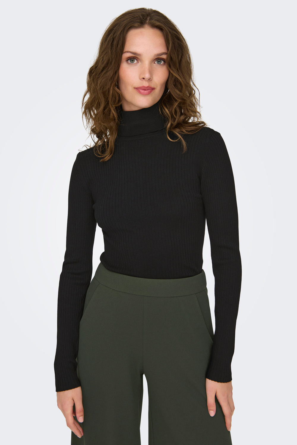 Pull col montant Noir - JDY