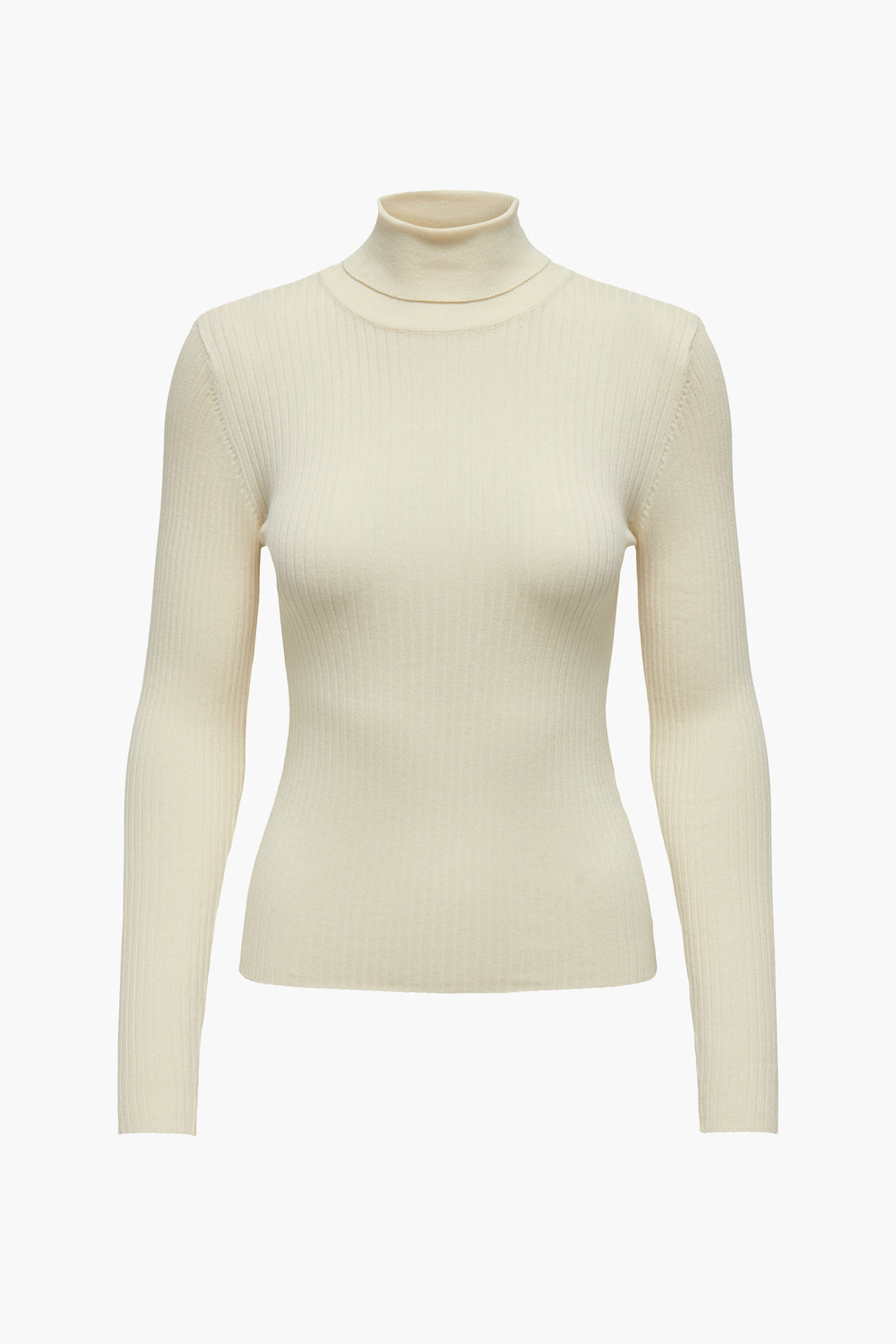 Pull col montant Beige - JDY