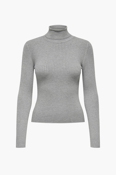 Pull col montant Gris - JDY