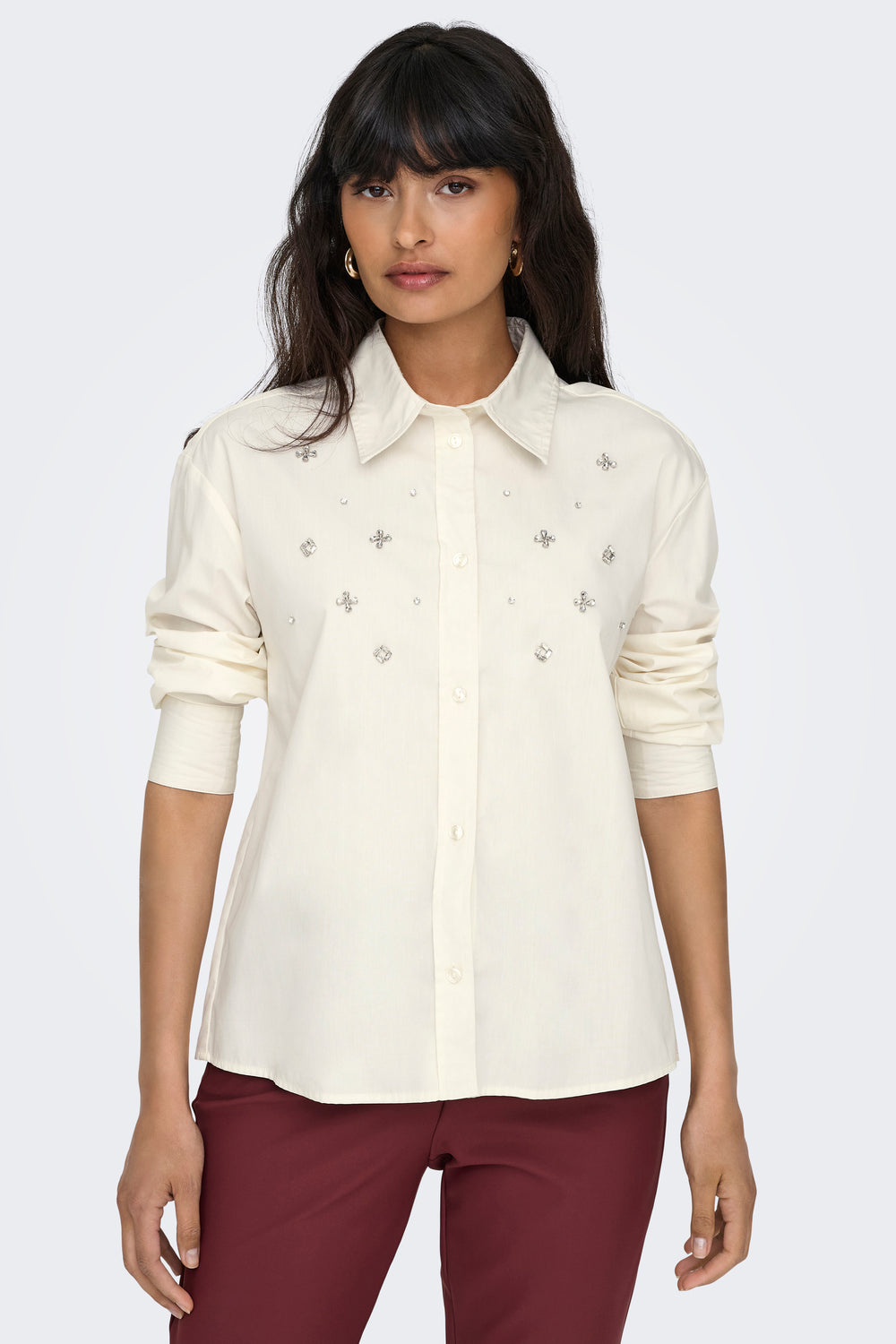 Chemisier (manches longues) Blanc - ONLY®