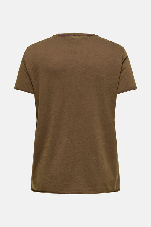 T-shirt (manches courtes) KAKI/BRUIN - CARMAKOMA