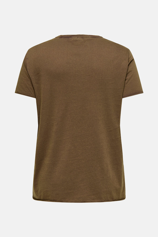 T-shirt (manches courtes) KAKI/BRUIN - CARMAKOMA