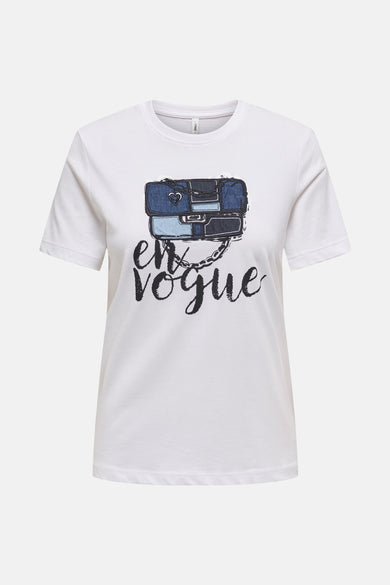 T-shirt à manches courtes - blanc