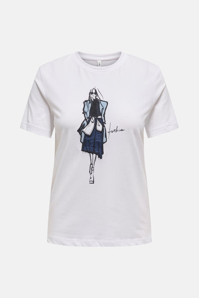 T-shirt (manches courtes) Blanc - ONLY®