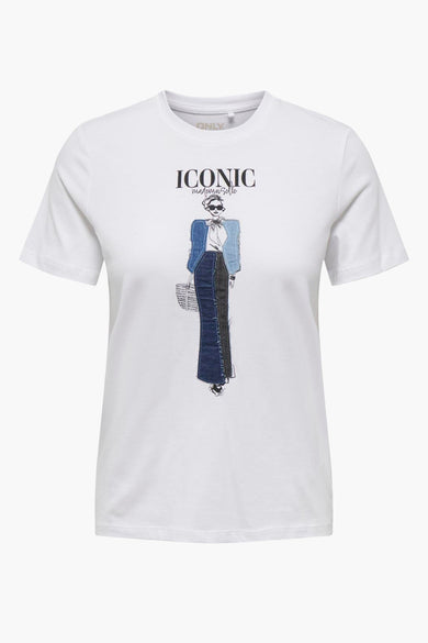T-shirt à manches courtes - blanc