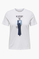 T-shirt à manches courtes - blanc