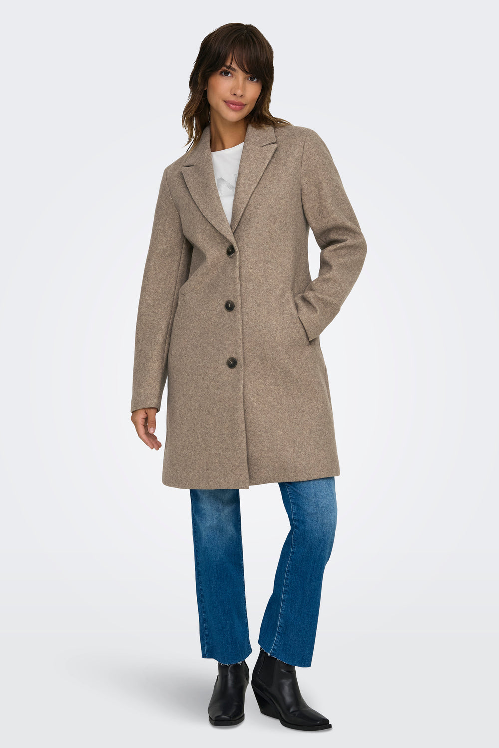 Lange jas Beige - JDY