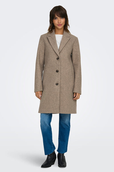 Lange jas Beige - JDY