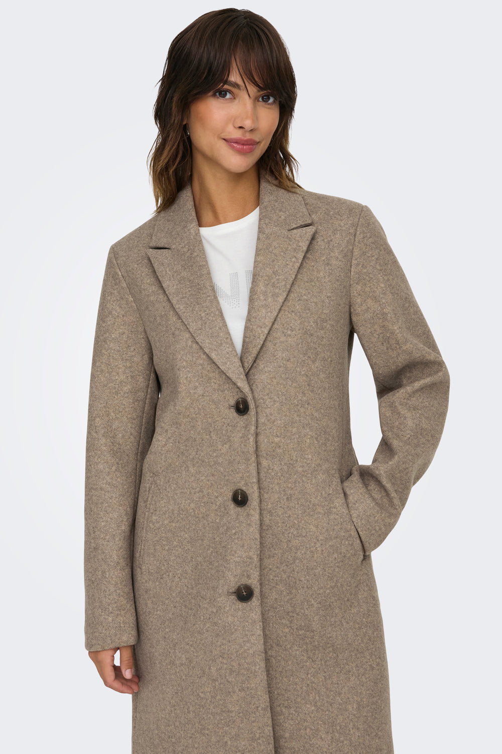 Lange jas Beige - JDY