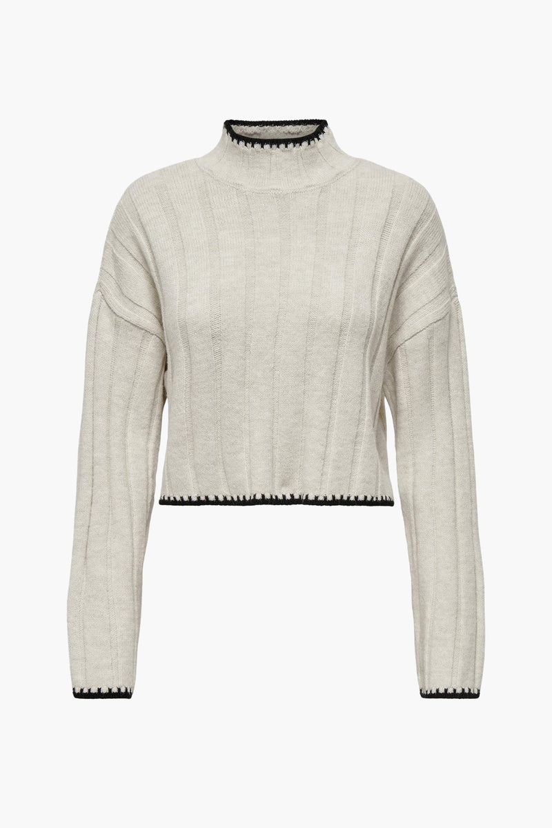 ONLCHICK STITCH LS HIGHNECK KNT NOOS