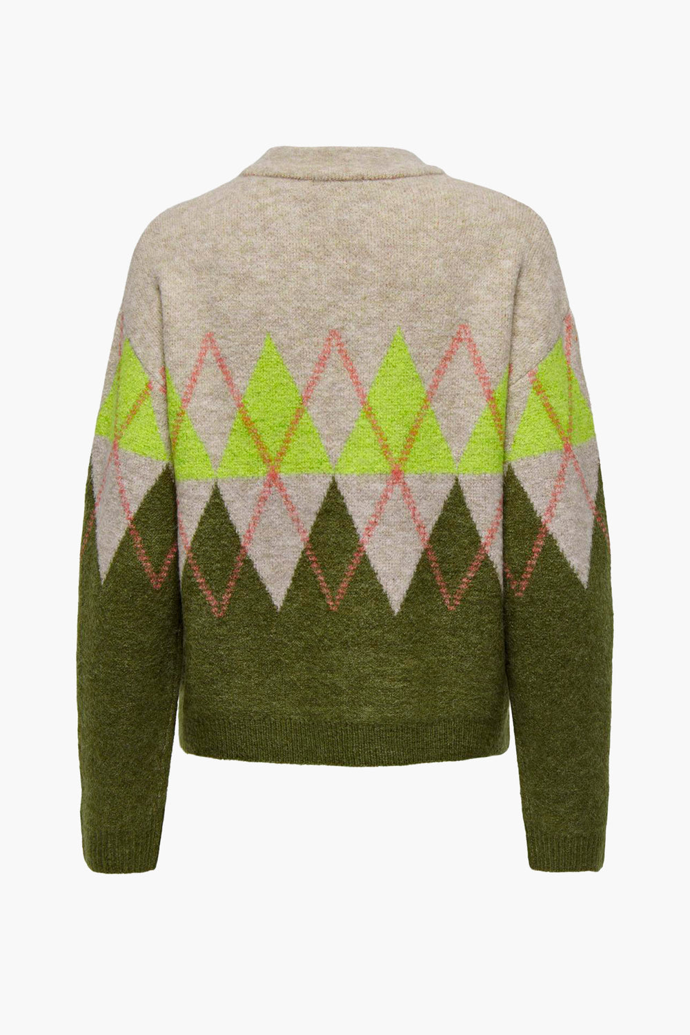 Pull col rond KAHKI - JDY