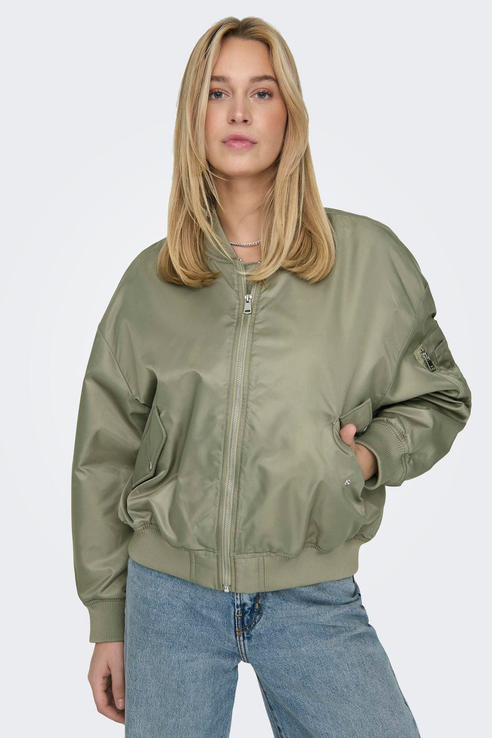 Korte jas Groen - ONLY®