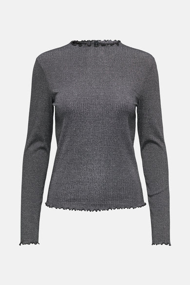 T-shirt met lange mouwen - Grijs