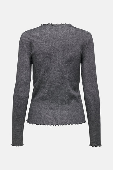 T-shirt met lange mouwen - Grijs