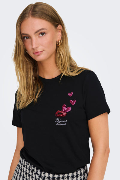 T-shirt (manches courtes) Noir - ONLY®
