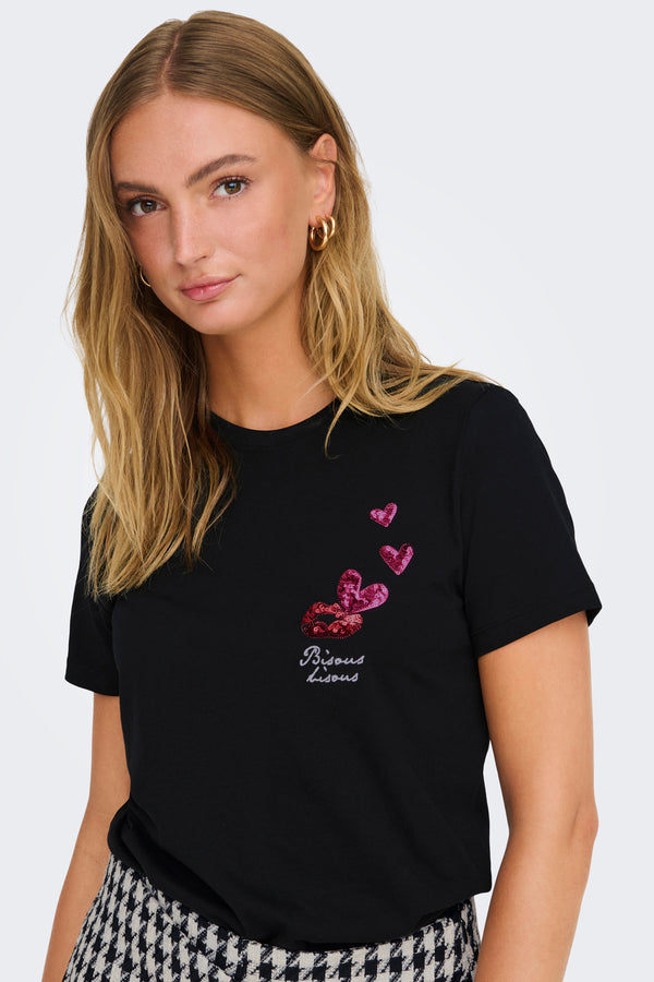 T-shirt (manches courtes) Noir - ONLY®