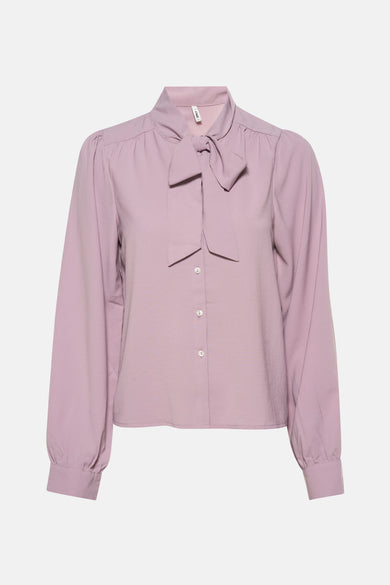 Chemise à manches longues - Rose