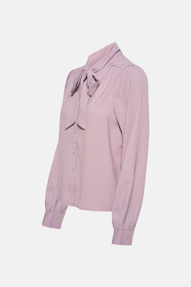 Chemise à manches longues - Rose