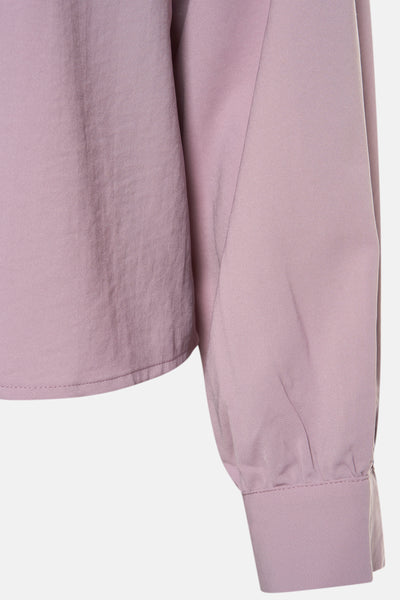 Roze blouse met lange mouwen van ONLY®, met subtiele textuur en manchetten met knopen.