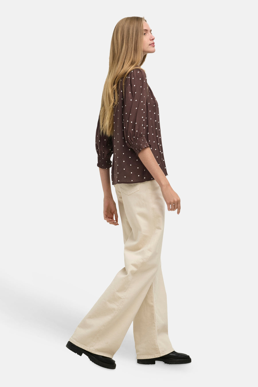 Hemd (lange mouwen) bruin - ONLY®