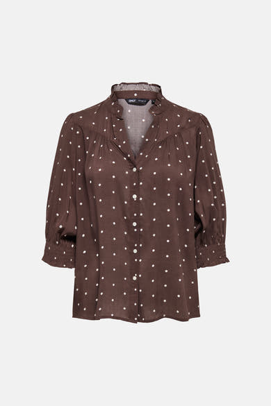 Hemd (lange mouwen) bruin - ONLY®