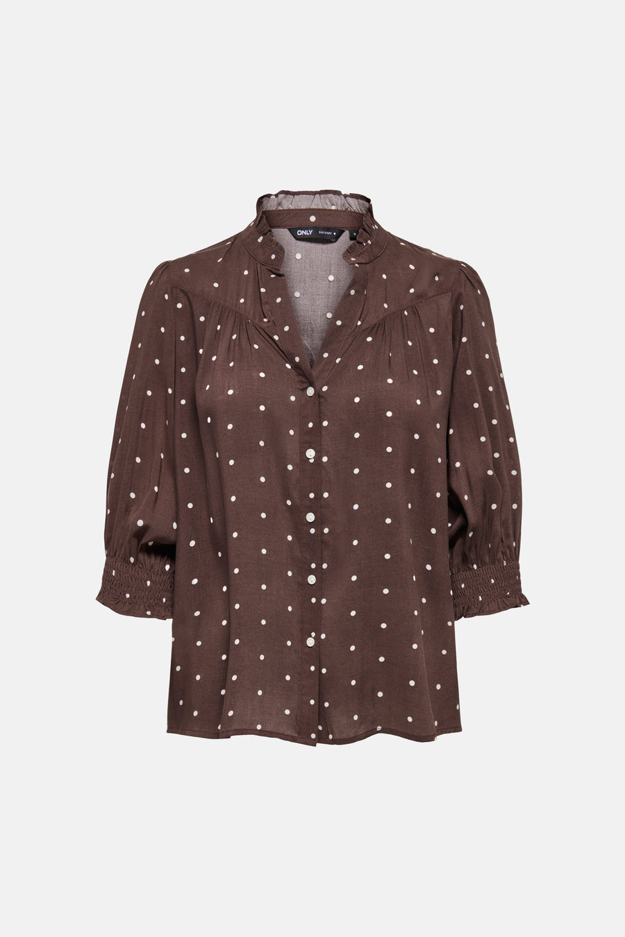 Hemd (lange mouwen) bruin - ONLY®