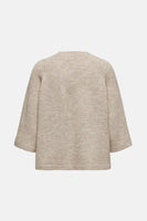 Pull col rond Beige - ONLY®