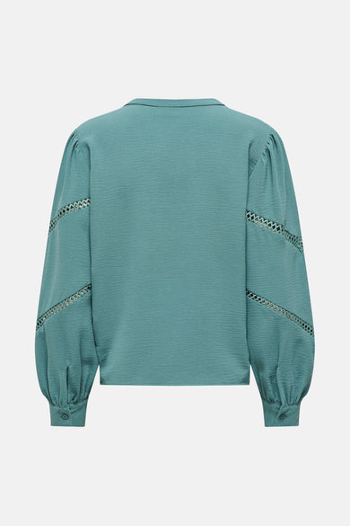 Blouse met lange mouwen - groen