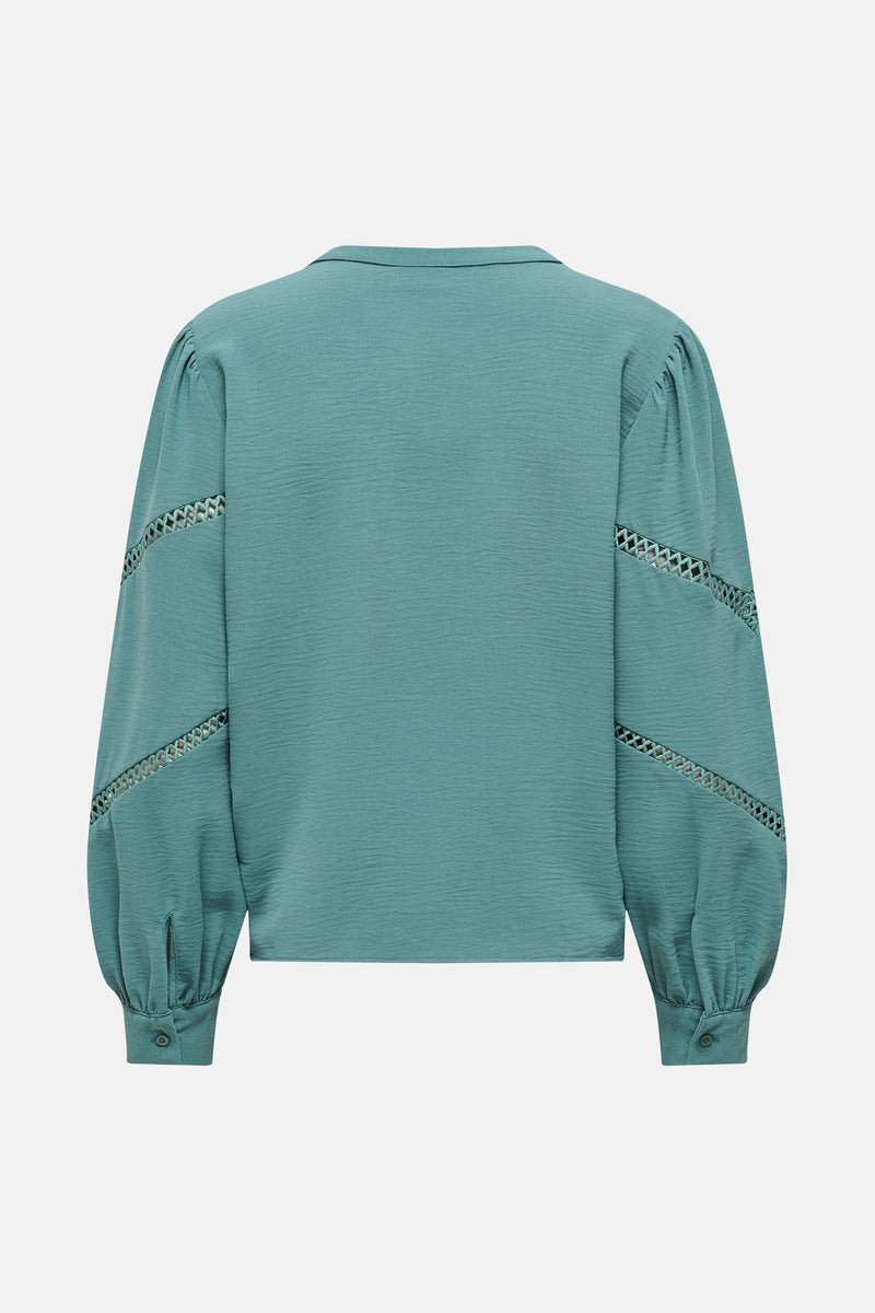 Blouse met lange mouwen - groen