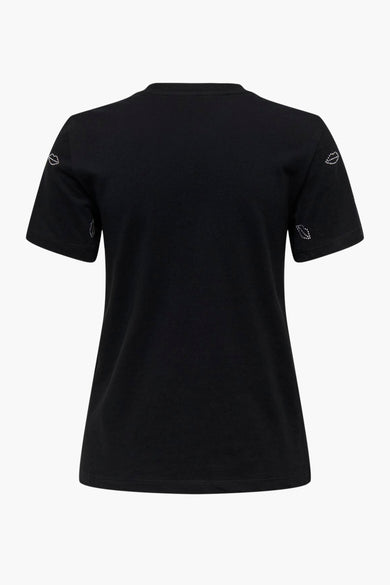 ONLBERIT LIFE S/S O-NECK TOP BOX JRS