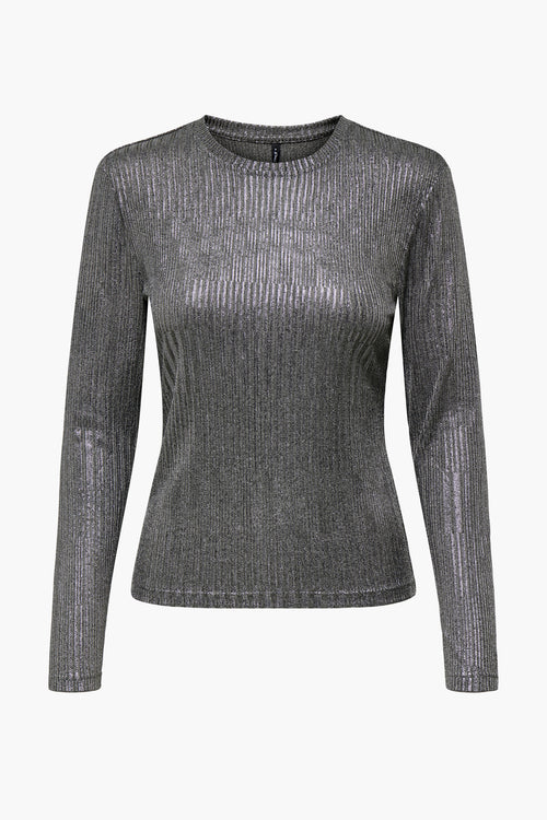Pull col rond Gris - ONLY®