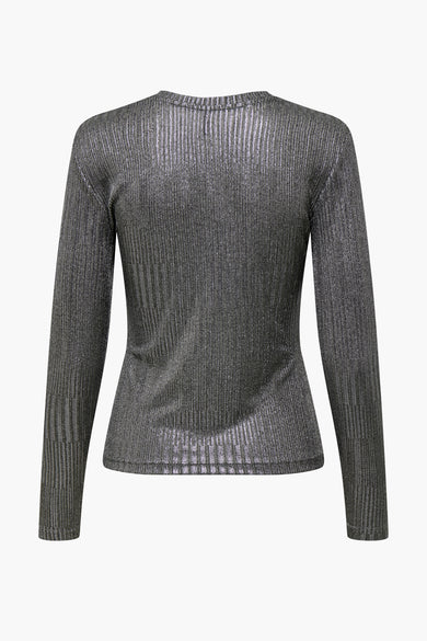 Pull col rond Gris - ONLY®