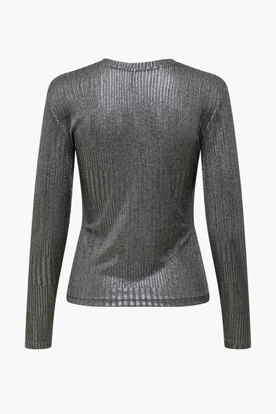 Pull col rond Gris - ONLY®
