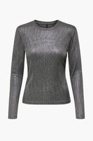 Pull col rond Gris - ONLY®