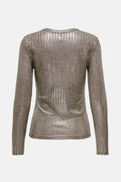 Pull à col rond - beige