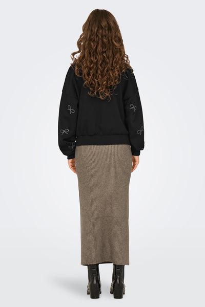 Sweat col rond Noir - ONLY®