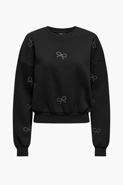 Sweat col rond Noir - ONLY®