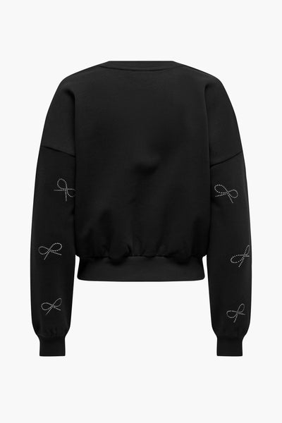 Sweat col rond Noir - ONLY®