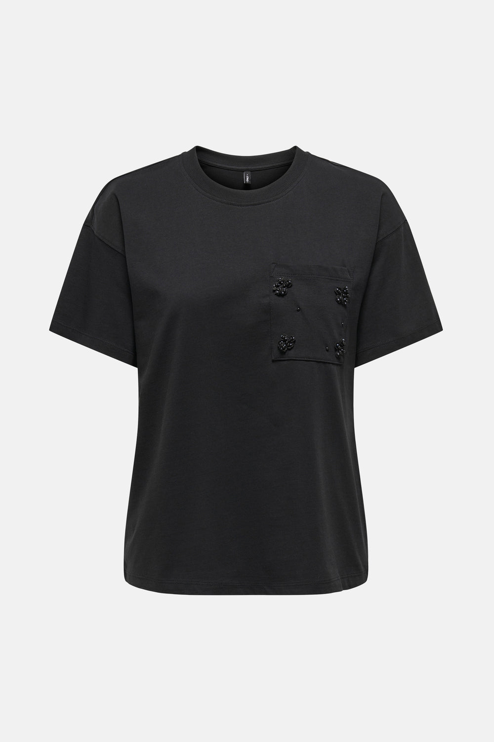 ONLPOSH LIFE S/S BLING POCKET TOP BOXJRS