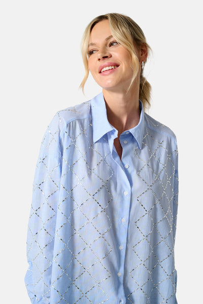 Chemisier (manches longues) Bleu - ONLY®