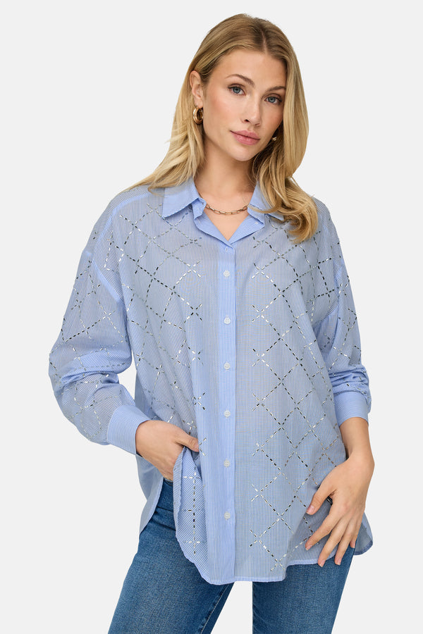 Chemisier (manches longues) Bleu - ONLY®