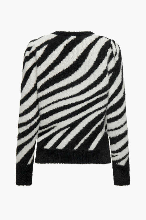 Pull col rond Noir - ONLY®